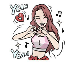 AsB - 130 Heart B (heart Body language ) sticker #13165327