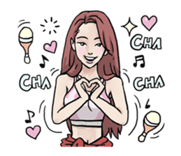 AsB - 130 Heart B (heart Body language ) sticker #13165328