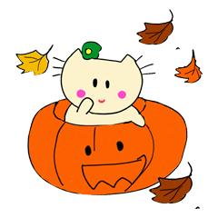 Dinkyneko & Friends #7 Autumn &Halloween