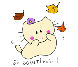 Dinkyneko & Friends #7 Autumn &Halloween sticker #13165505