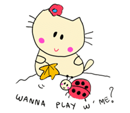Dinkyneko & Friends #7 Autumn &Halloween sticker #13165510