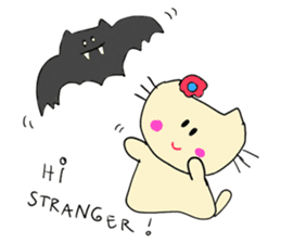 Dinkyneko & Friends #7 Autumn &Halloween sticker #13165518