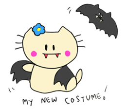 Dinkyneko & Friends #7 Autumn &Halloween sticker #13165519