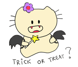 Dinkyneko & Friends #7 Autumn &Halloween sticker #13165520