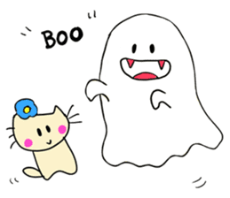Dinkyneko & Friends #7 Autumn &Halloween sticker #13165526