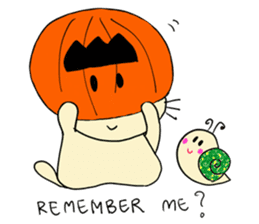 Dinkyneko & Friends #7 Autumn &Halloween sticker #13165529