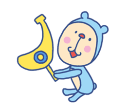 Monkey Bear (Bear costume) sticker #13165948