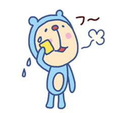 Monkey Bear (Bear costume) sticker #13165954