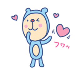 Monkey Bear (Bear costume) sticker #13165959