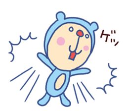 Monkey Bear (Bear costume) sticker #13165978