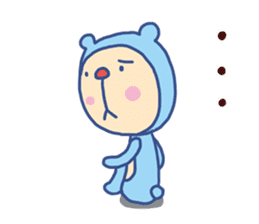 Monkey Bear (Bear costume) sticker #13165979