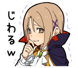 Halloween costume boy sticker #13166309