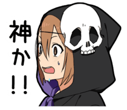 Halloween costume boy sticker #13166321