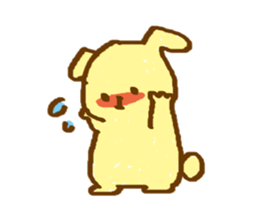 carefree usa-chan sticker #13166490