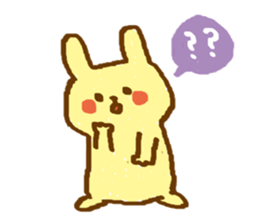 carefree usa-chan sticker #13166503