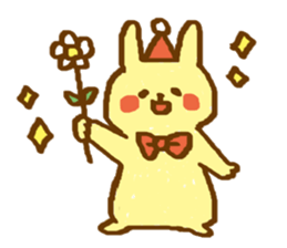 carefree usa-chan sticker #13166511