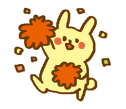 carefree usa-chan sticker #13166519