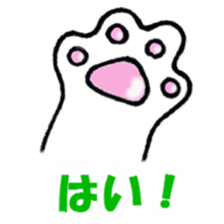 Cat pad punipuni sticker #13166919