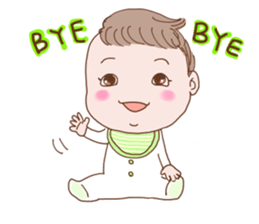 a darling baby sticker #13167190