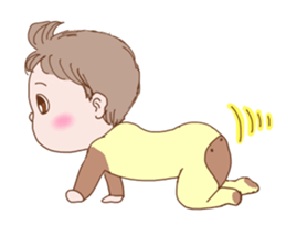 a darling baby sticker #13167192