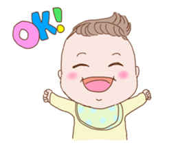 a darling baby sticker #13167194