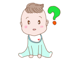 a darling baby sticker #13167197