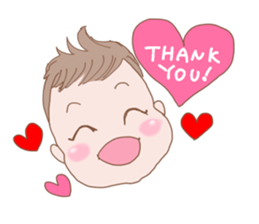 a darling baby sticker #13167207