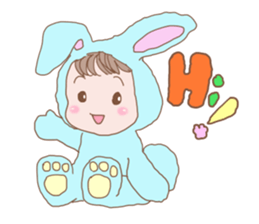 a darling baby sticker #13167218