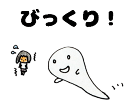 primary school girl Sticker sticker #13167267