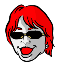 Sunglasses corps sticker #13167414