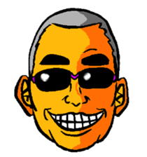 Sunglasses corps sticker #13167415