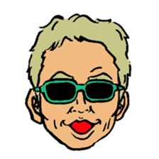 Sunglasses corps sticker #13167424