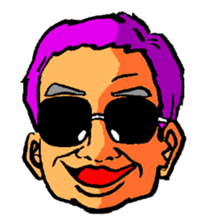 Sunglasses corps sticker #13167426