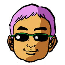 Sunglasses corps sticker #13167427