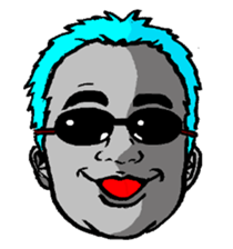 Sunglasses corps sticker #13167430