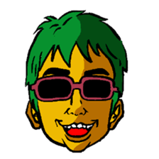 Sunglasses corps sticker #13167432