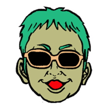 Sunglasses corps sticker #13167435