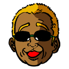 Sunglasses corps sticker #13167439