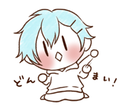 UCHI no UDUKI kun 6 sticker #13167465