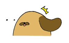 Fat dog tamagon sticker #13167816