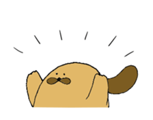 Fat dog tamagon sticker #13167827