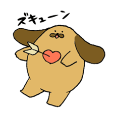 Fat dog tamagon sticker #13167833