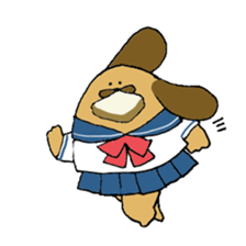 Fat dog tamagon sticker #13167834