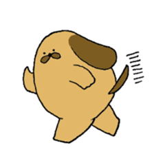 Fat dog tamagon sticker #13167851