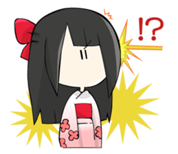 Vietnamese girl and Japanese girl sticker #13167968