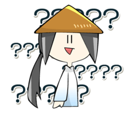 Vietnamese girl and Japanese girl sticker #13167969