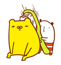 Xiaba Bear&Kuwa Bear sticker #13168126
