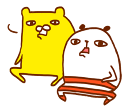Xiaba Bear&Kuwa Bear sticker #13168138