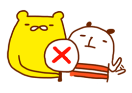 Xiaba Bear&Kuwa Bear sticker #13168152