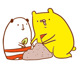 Xiaba Bear&Kuwa Bear sticker #13168156